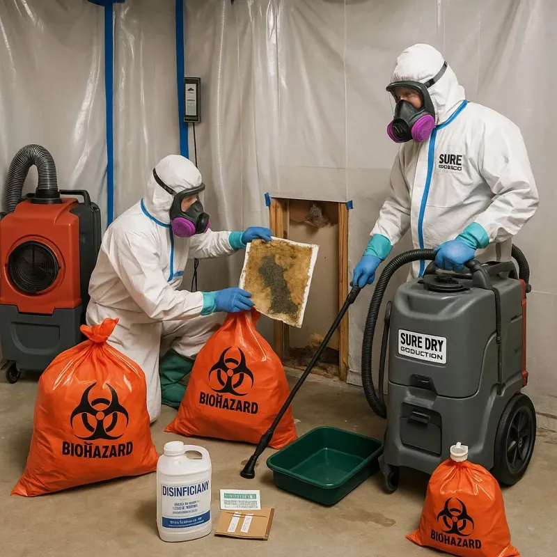 Contaminated Water Handling Protocols process in Gardendale, AL