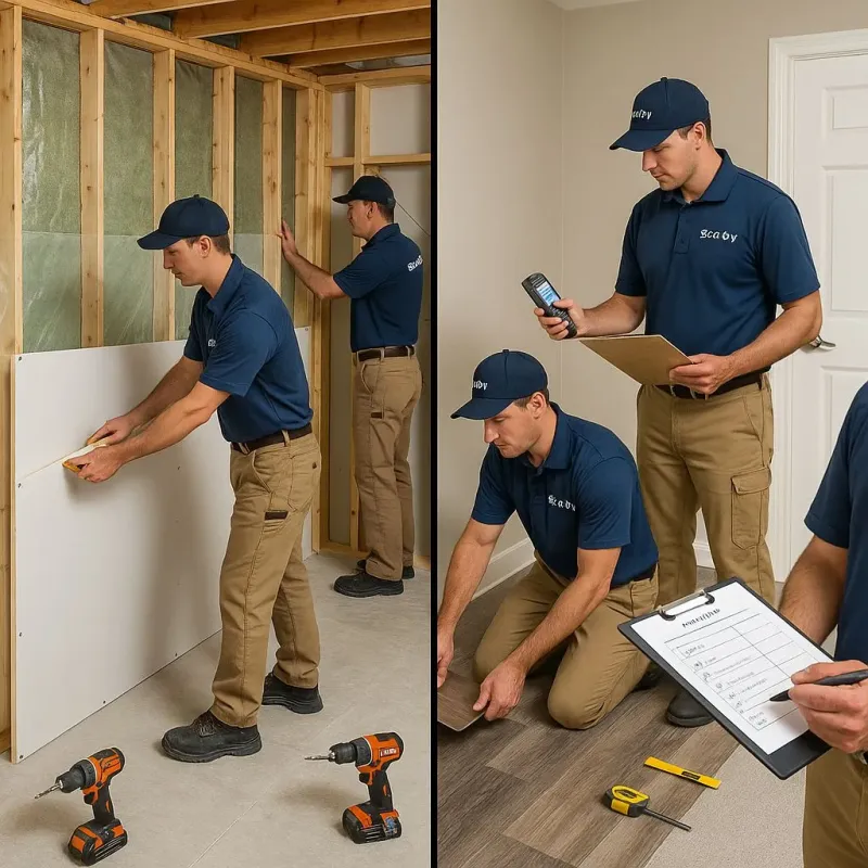 Repairs and Reconstruction process in Gardendale, AL